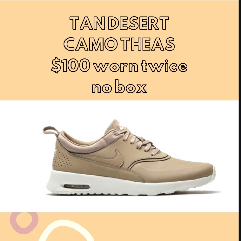 tan leather desert camo theas